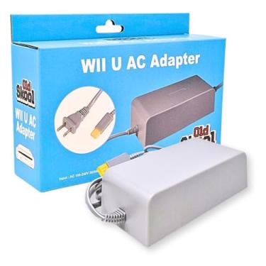 Imagem de Old Skool Cabo de alimentação adaptador CA compatível com console Wii U