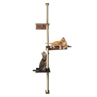 Imagem de Torre arranhador 1.80 METROS Prateleira com carpete para gatos,torre para gato,arranhador para gatos,playground para gatos
