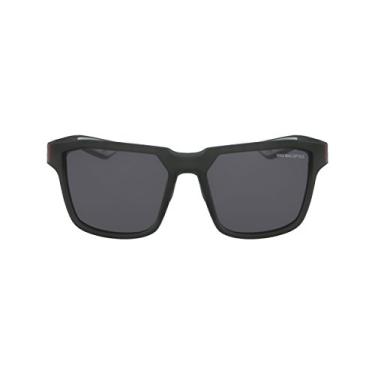Imagem de Nike Men's Fleet Square Sunglasses, Matte Anthracite, 55 mm