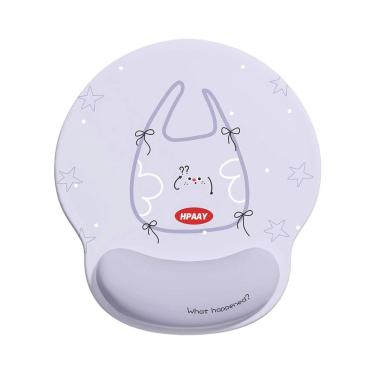 Imagem de Mouse Pad Cute Rabbit com apoio de pulso 18,8 cm x 22,7 cm