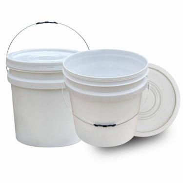 Imagem de Balde Grande 30L Para Indústrias Alimentícias - 2 Pçs