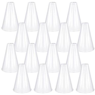 Imagem de Cheer Megaphone HSLCGF 16 peças de plástico branco 20x13x13cm