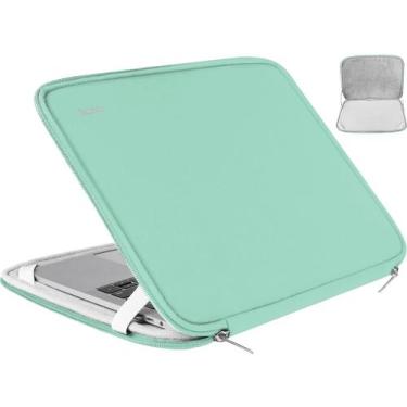 Imagem de Capa para laptop Hsmienk durável à prova de choque de 14 polegadas azu