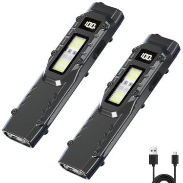 Imagem de Lanterna Ciwuzxs EDC Tactical DT007 1500LM com display digital