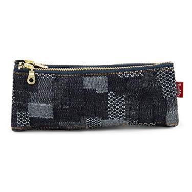 Imagem de Luddite LDD-BNPN-101 Bendy estojo para canetas, jeans patchwork
