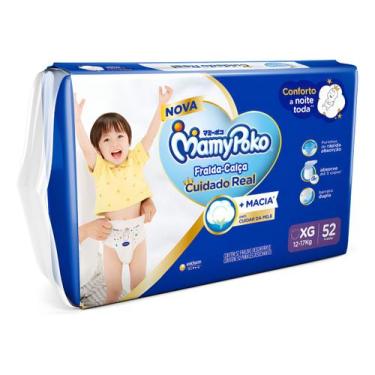 Imagem de Fralda Calça Mamypoko Cuidado Real Tam. Xg 52 unidades Macia