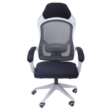 Imagem de Cadeira de Escritório Presidente com Rodinha Fortt Trento Branca - CPF09-B