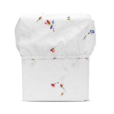 Imagem de Lençol Casal Estampado Avulso Com Elástico Percal 180 Fios - Rafaloro 