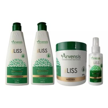 Imagem de Kit Arvensis Tec Liss Shampoo + Cond. + Mascara 500G + Spray