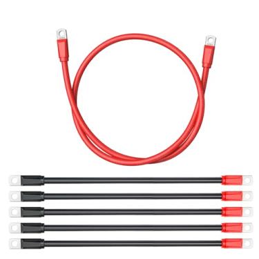 Imagem de CLUBRALLY Cabo de bateria resistente para carrinho de golfe, conjunto de 6 peças, calibre 4 para carro clube DS e precedente de 1994, 48 volts