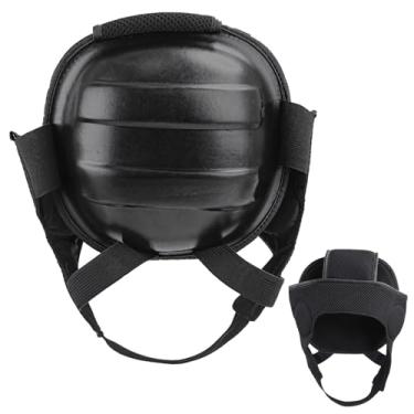 Imagem de LUMINFLY Pacote com 2 acessórios ajustáveis para luta livre, equipamento de proteção de espuma EVA para esportes de combate, malha respirável com tiras elásticas para MMA e boxe