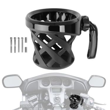 Imagem de GFARDMOTO Suporte universal de copo de motocicleta para Harley Sportster/RH975(S) Nightster/RH1250S Sportster S 21-25 Pan America 21-25 BMW R nineT 15-25 Honda Goldwing GL1800 01-25 VTX1300/VTX1800