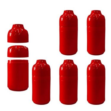 Imagem de Porta Long Neck Termico 3 Em 1 Long Litrinho E Lata 6pçs (VERMELHO)
