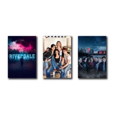 Imagem de Kit 3 Placas Decorativas Riverdale Mdf - To You Yoda