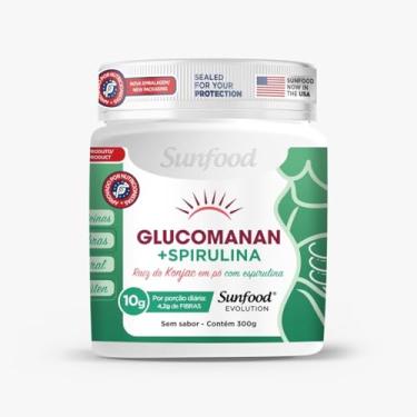 Imagem de GLUCOMANAN + SPIRULINA 300G - SUNFOOD EVOLUTION
