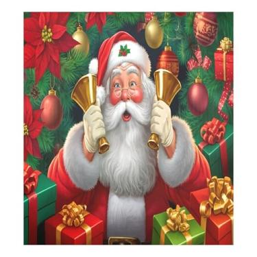 Imagem de SEHANY Capa magnética de Papai Noel para lava-louças, adesivos magnéticos para decoração de Natal antiarranhões para painel de geladeira e lava-louças, decoração de Natal de cozinha doméstica 58 x 66