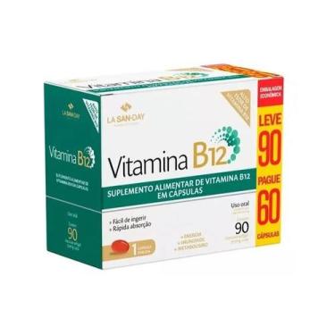 Imagem de Vitamina B12 - Leve 90 Pague 60 Caps Softgel - La San-Day