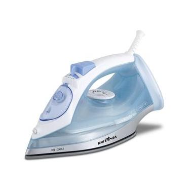 Imagem de Ferro a Vapor Britânia Nano Ceramic Eco 430ml Azul e Branco BFE1000AZ – 220 Volts 220