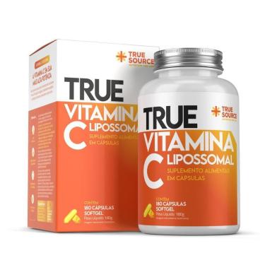 Imagem de True Vitamina C Lipossomal 180 Caps - True Source-Unissex