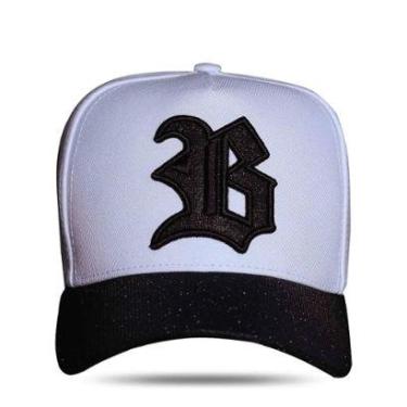 Imagem de Boné Blck Brasil Snapback Aba Curva Com Brilho Shine-Masculino