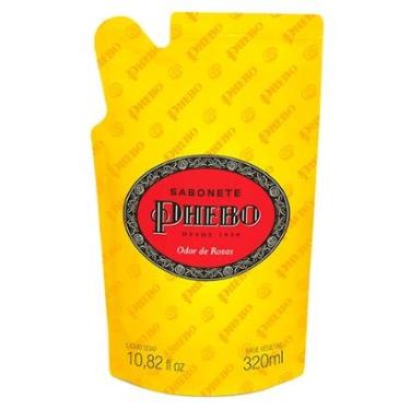 Imagem de Refil Sabonete Líquido Odor de Rosas Phebo 320ml-Unissex