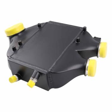 Imagem de Intercooler de ar de carga de passagem dupla para BMW M3 M4 F80 Sedan M4 F82/F83 S55, 2019-2020 M2 com motor turbo S55 3.0L