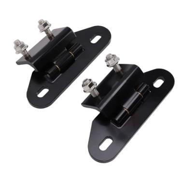 Imagem de Jiawu Dobradiça Traseira de Alta Resistência da Liga de Alumínio para Camaro 1982-1992, Substituição de 2 Pces Se Encaixa Firebird 1982-1992