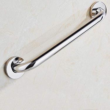 Imagem de uhyOHF Barra de apoio de segurança para banheiro, barra de apoio para banheira, trilho de suporte de segurança montado na parede de luxo sem barreiras para chuveiro, apoio de equilíbrio, assistência