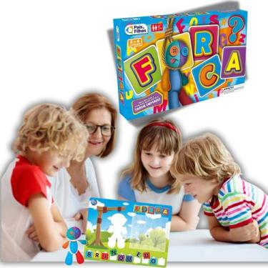 Imagem de Brinquedo Jogo Infantil Forca Presente Criança Menino Menina 7 8 9 Ano