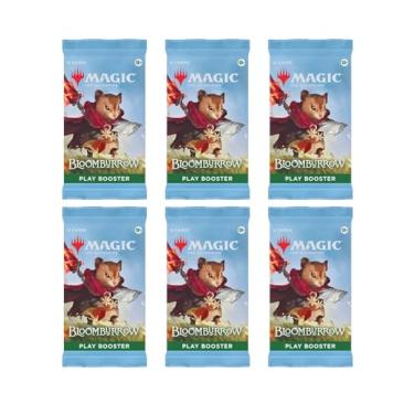 Imagem de 6 Packs Magic The Gathering Play Booster Pack Lot for MTG Bloomburrow