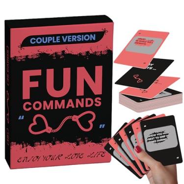 Imagem de Quimoy Couples Games for Adults, Valentines Couples Card Game for Date Night Game, Fun Commands Couple Games, Romantic Anniversary & Valentines Gifts for Men Women
