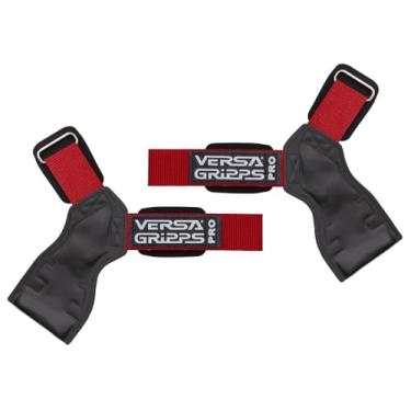 Imagem de Versa Gripps Pro Authentic. O melhor acessório de treinamento do mundo. Feito nos EUA, Royal Red/Black, Small: 6 to 7 inch wrist