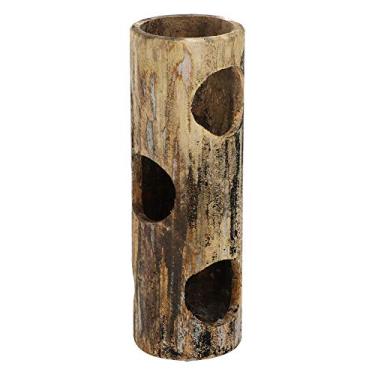 Imagem de Ymiko Brinquedo de Tubo de Túnel de Bambu para Animais Pequenos para Mastigar e Brincar, Ideal para Hamsters e Gerbos (Médio)