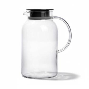 Imagem de Jarra em Vidro com Tampa Inox Dynasty Twinkle 1,8 Litro para Mesa Post