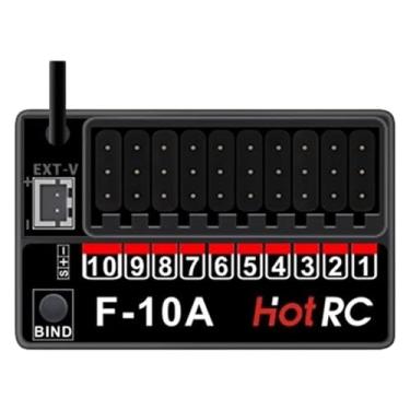 Imagem de JunZheHub Receptor RC de 2,4 GHz, Leve, para Veículos de Brinquedo, Aviões E Tanques RC.