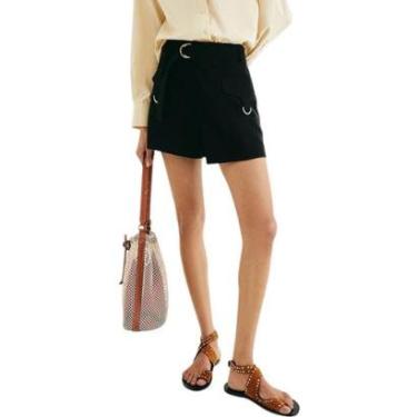 Imagem de Shorts Saia Hering Cargo Em Peach Touch-Feminino