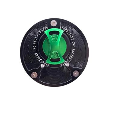 Imagem de Riderjacky Compatível com tampa de combustível sem chave para tanque de combustível Yamaha YZF-R1M 2015-25, FZR600 1986-2001, YZF-R7 21-25, YZF 600R Thundercat 95-07, YZF R15 V3 17-19, MT09 FJ09 FJ-09