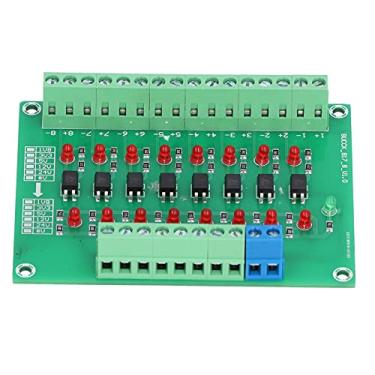 Imagem de aqxreight Módulo de Isolamento óptico 24V a 5V Placa Conversora PLC de Optoacoplador de 8 Canais Usando Módulo de Isolamento óptico SofisticadoMódulo de ReléMódulo IsoladorPlaca de ReléPlaca de