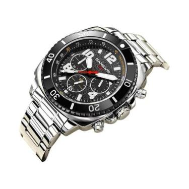 Imagem de Relógio Esportivo Militar Masculino À Prova d'Água BANGWEI Relógio De 