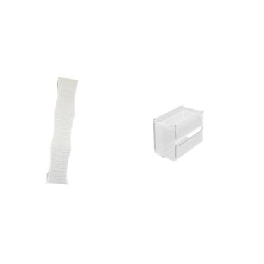 Imagem de Whtkoph Abajur de Chão Moderno em Acrílico com Porta-papel Higiênico para Luminária de Chão Elegante E Suporte de Parede.