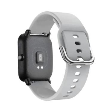 Imagem de Pulseira De Silicone Para Amazfit GTS 4/3/2 GTS2 Mini/GTR 4/3/Pro/2/2e