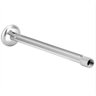 Imagem de Braço de Chuveiro Ducha Cano de Aluminio 30cm - Alurem, 30cm
