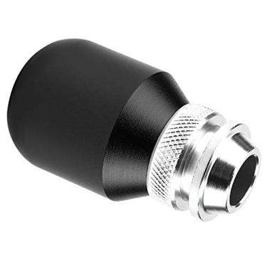 Imagem de aqxreight Manopla Manual de Modificação Universal para Carro, Alavanca de Mudança de Marcha 3 Adaptadores, Confiabilidade 10mm para Material Profissional, Metal de Qualidade, Alto Uso, Alta (Preto)
