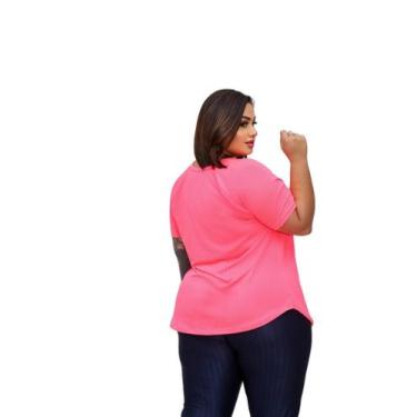 Imagem de Camiseta Plus Size Veste Legging T-shirt em Poliamida DryFit G1 G2 G3 