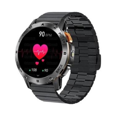 Imagem de Relógio Inteligente Masculino Com GPS, Tela AMOLED HD, Monitor De Freq