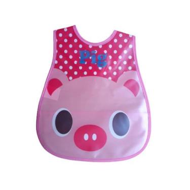 Imagem de Babador Avental Plástico Forte Impermeável Bebe Alimentação - Purus Ut