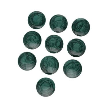 Imagem de Botões De Camisa De Metal Preto Branco Azul Verde 10pcs Botões De Pres