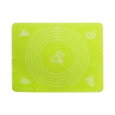 Imagem de Tapete De Silicone Para Cozinha, Ideal Para Amassar Massas, Pizza, Bol