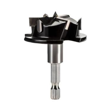 Imagem de Furador De Furos Para Dobradiças De 35mm Com Três Lâminas Para Marcena