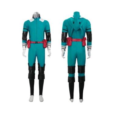 Imagem de Fantasia De Cosplay De Izuku Midoriya De My Hero Academia, 8 Peças, Ve